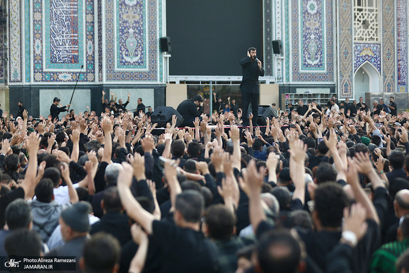 آيين چهار پایه خوانی در روز شهادت امام رضا (ع)