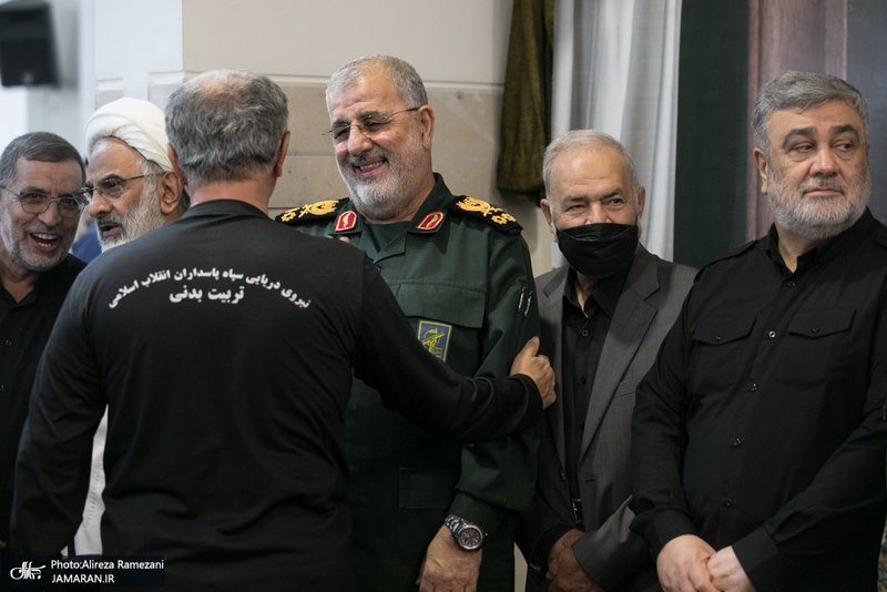 مراسم چهلمین روز شهادت سپهبد حسین سلامی