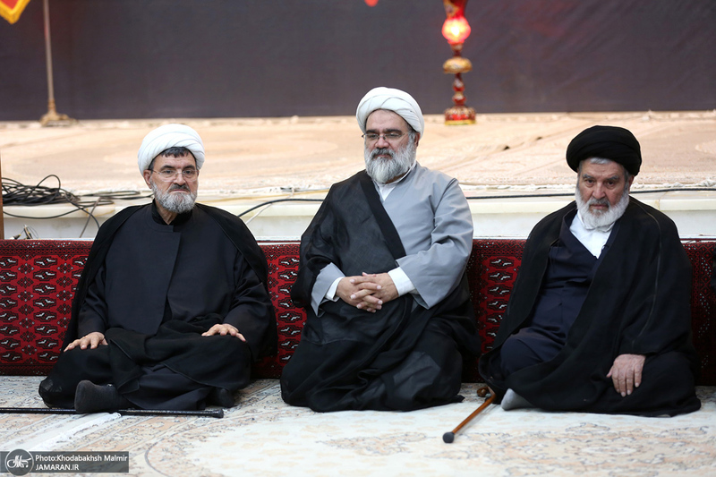 سومین شب عزاداری حضرت اباعبدالله الحسین (ع) در حرم امام خمینی