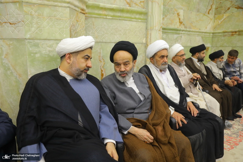 مراسم دومین سالگرد ارتحال آیت الله العظمی محفوظی (ره) در قم