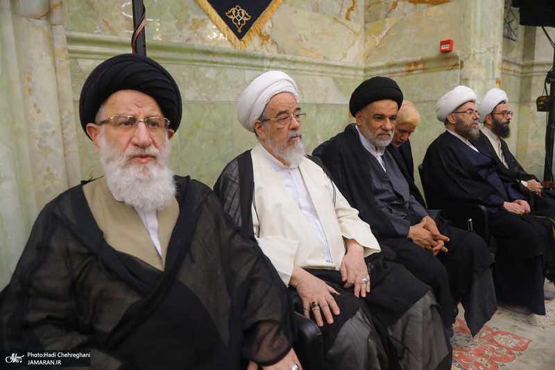 مراسم چهلمین روز ارتحال آیت الله العظمی شبیری زنجانی (ره)