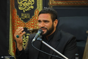 مراسم عزاداری ماه محرم در بیت آیت الله فاضل لنکرانی (ره) در قم