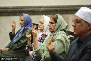 مراسم بزرگداشت امام خمینی(س) در آدریان زرتشتیان