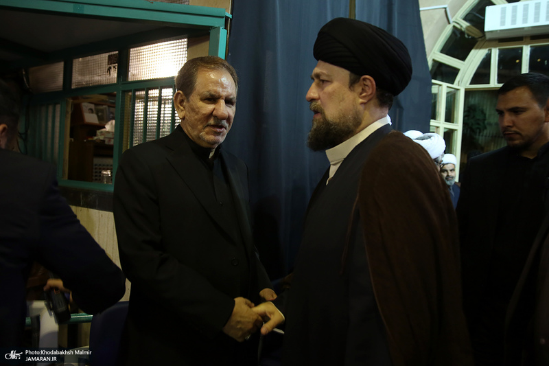 مراسم بزرگداشت آیت الله حسن صانعی (ره) در حسینیه جماران -1