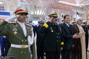 تجدید میثاق فرمانده و کارکنان نیروی دریایی ارتش جمهوری اسلامی ایران با آرمان‌های امام خمینی(س)