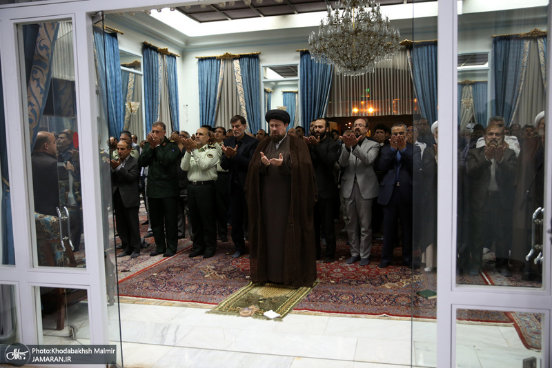 دیدار اعضای ستاد مرکزی بزرگداشت حضرت امام خمینی(س) با سید حسن خمینی