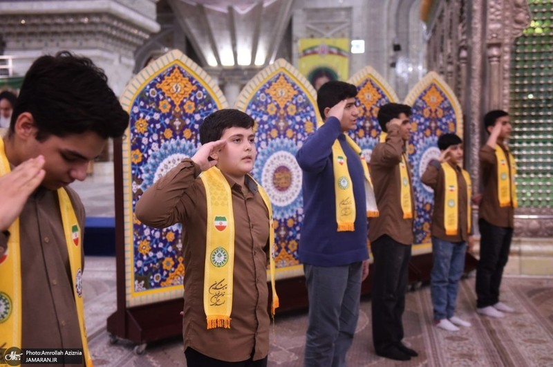 تجدید میثاق معاونت پرورشی و فرهنگی آموزش و پرورش استان البرز با آرمان های امام خمینی