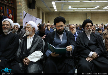 مراسم ختم مادر حجت الاسلام و المسلمین محتشمی پور در مسجد نور-2