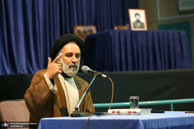 مراسم عزاداری دانشجویان دانشگاه علوم پزشکی تهران به مناسبت شهادت حضرت رقیه در حسینیه جماران