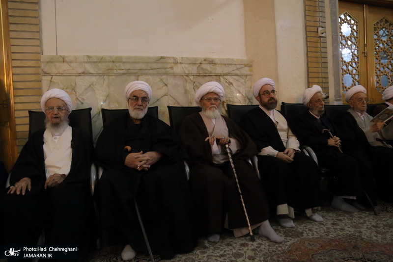 مراسم بزرگداشت سپهبد شهید حاج قاسم سلیمانی درحرم مطهر حضرت معصومه(س)