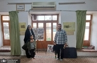 بازدید گردشگران نوروزی از بیت حضرت امام در قم