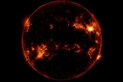 رصدخانه ناسا یک شراره خورشیدی را شکار کرد
