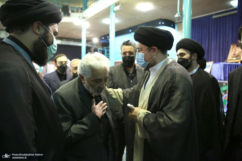 مراسم شام شهادت امام رضا(ع) و بزرگداشت علامه حکیمی در حسینیه جماران-2