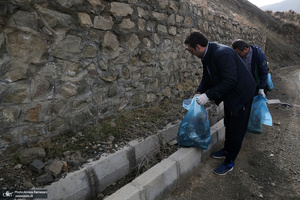 پویش حفاظت از محیط زیست و پاکسازی حریم و حاشیه روستاهای منظقه 22