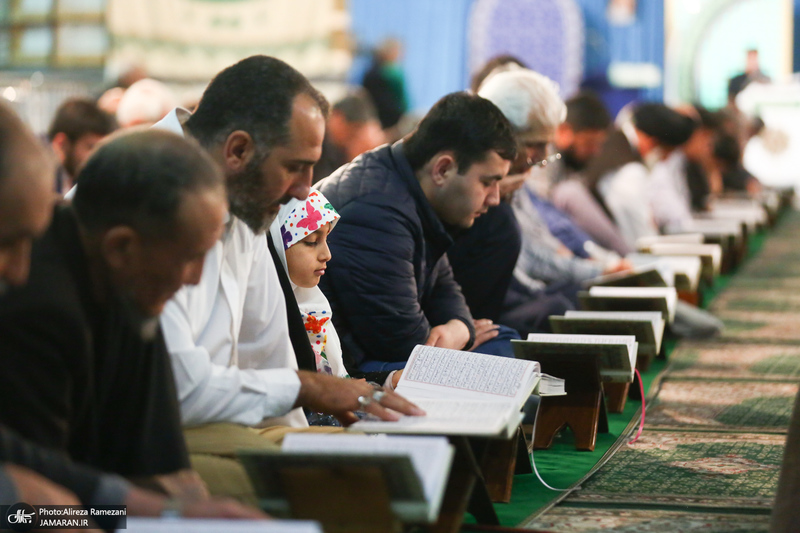 محفل انس با قرآن کریم در حرم مطهر حضرت عبدالعظیم حسنی (ع)