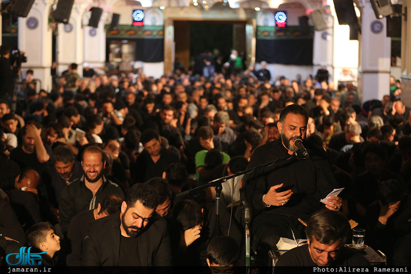 مراسم احیای شب بیست و یکم ماه مبارک رمضان در موسسه انصار الحسین(ع)