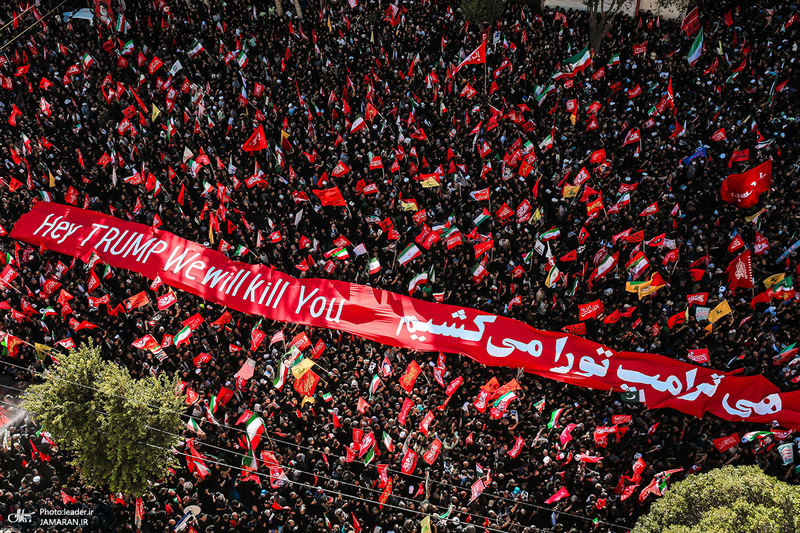 تشییع پیکر مطهر رهبر شهید انقلاب اسلامی در مشهد مقدس