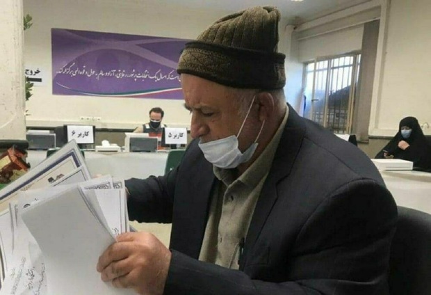 نادر قاضی ‌پور از تهران کاندیدای مجلس شد + عکس