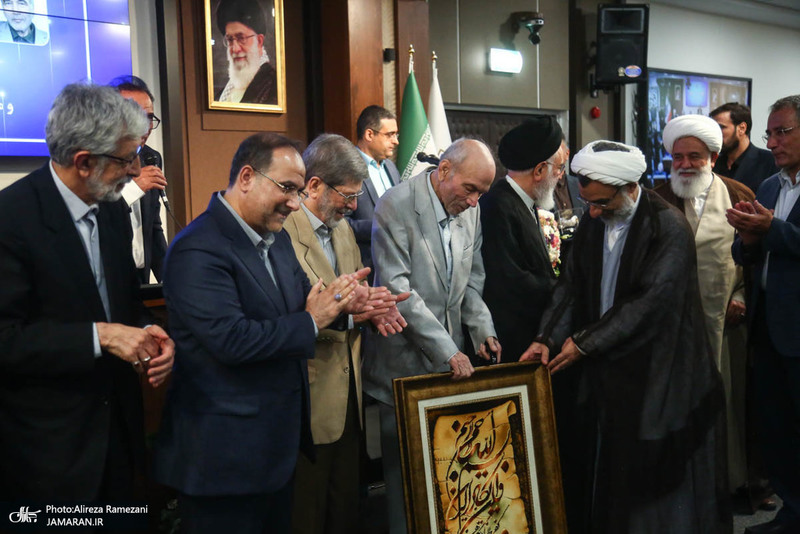 مراسم تودیع معارفه دکتر رضا داوری اردکانی و دکتر محمد رضا مخبر دزفولی