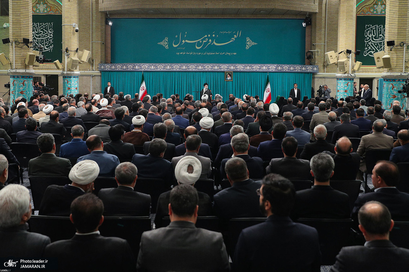 دیدار نمایندگان مجلس شورای اسلامی با رهبر معظم انقلاب