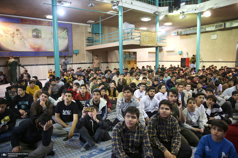 بازدید جمعی از جوانان هیئت ابناءالامام مسجد سید اصفهان