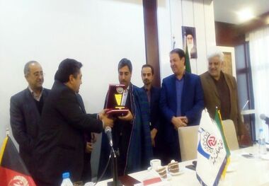 تفاهمنامه همکاری میان اتاقهای اصناف مشهد و هرات امضا شد
