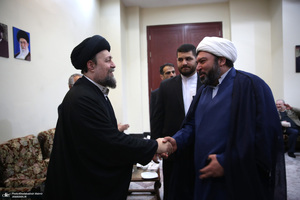 حاشیه دیدار نمایندگان مجلس با سید حسن خمینی