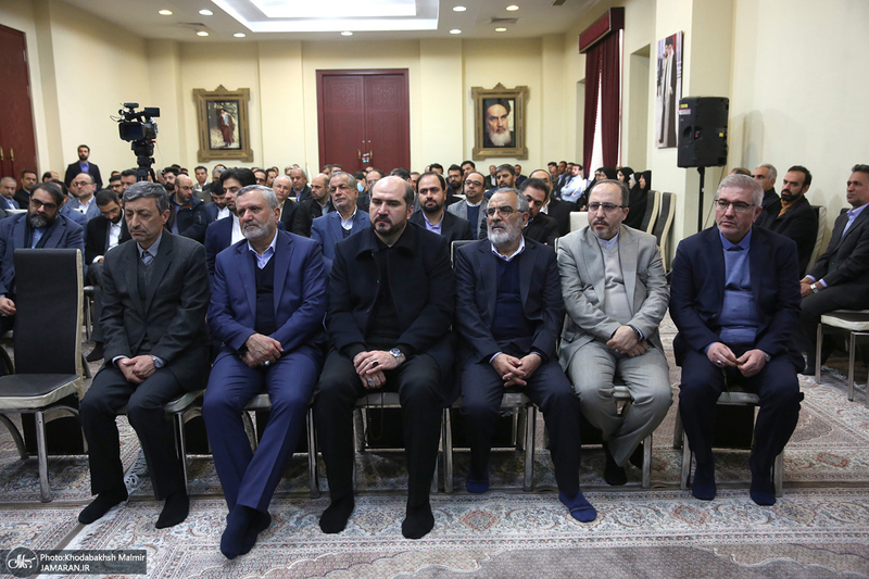 دیدار رئیس، مدیران و کارکنان ستاد اجرایی فرمان امام (ره) با سید حسن خمینی