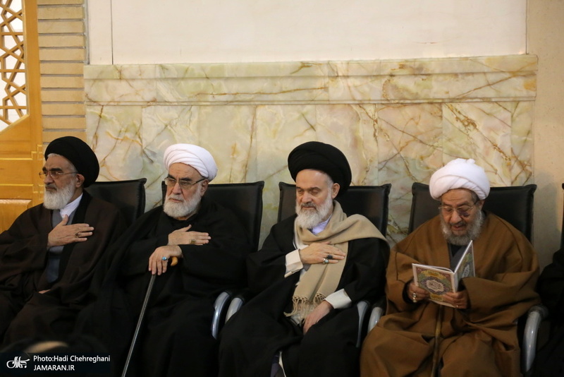 مراسم بزرگداشت سپهبد شهید حاج قاسم سلیمانی درحرم مطهر حضرت معصومه(س)