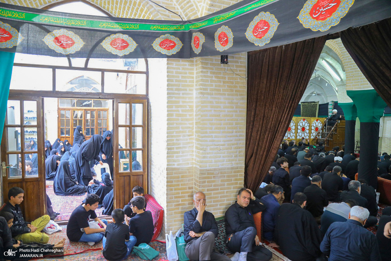 عزاداری تاسوعای حسینی در «مسجد آقا» با بیش از 80 سال سابقه