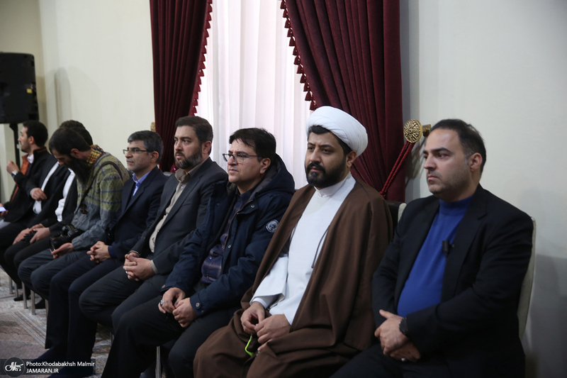 دیدار رئیس و مدیران بنیاد مستضعفان با سید حسن خمینی