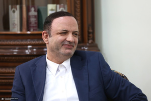 دیدار دبیر شورای عالی مناطق آزاد باسید حسن خمینی