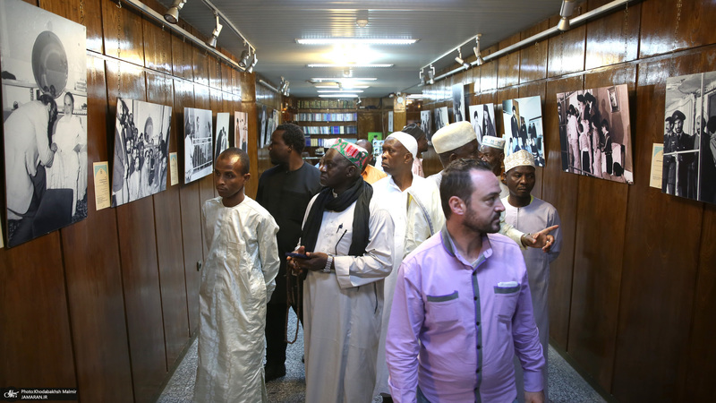 ازدید جمعی از علمای اهل سنت قاره آفریقا‎‎ از جماران