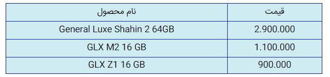 قیمت روز گوشی موبایل در بازار 3 خرداد 99