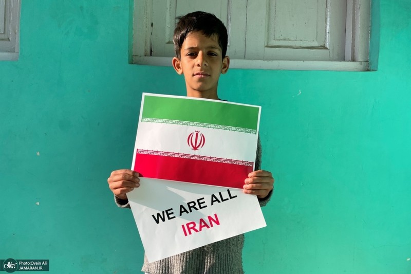 پویش «همه ما ایران هستیم» در کشمیر هند