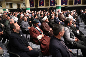 دیدار اعضای ستاد برگزاری کنگره ملی شهدای استان اردبیل با رهبر معظم انقلاب