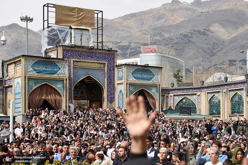 مراسم تحويل سال در آستان حضرت امام زاده صالح (ع)