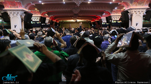 مراسم احیای شب بیست و یکم ماه مبارک رمضان در موسسه انصار الحسین(ع)