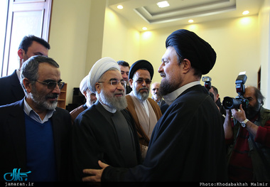 تجدید میثاق رئیس جمهور و اعضای هیئت دولت با آرمان های حضرت امام(س) 