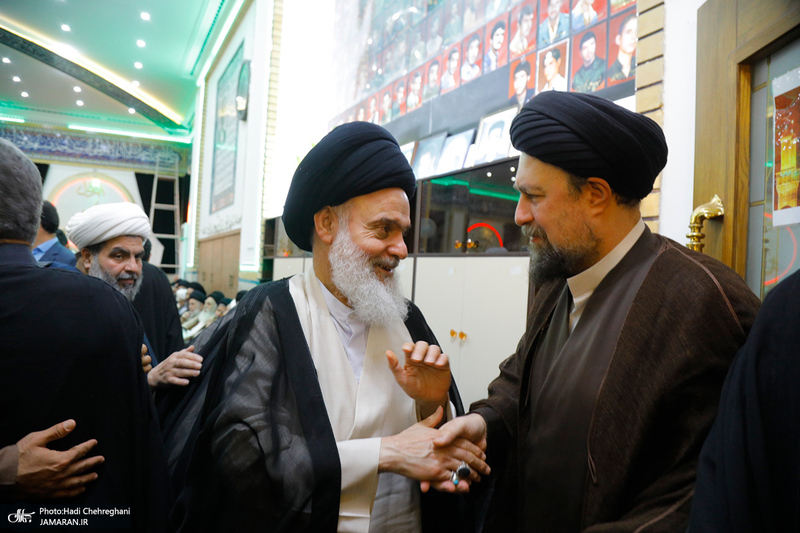 مراسم ختم همسر شهید آیت الله سید مصطفی خمینی (ره) -1