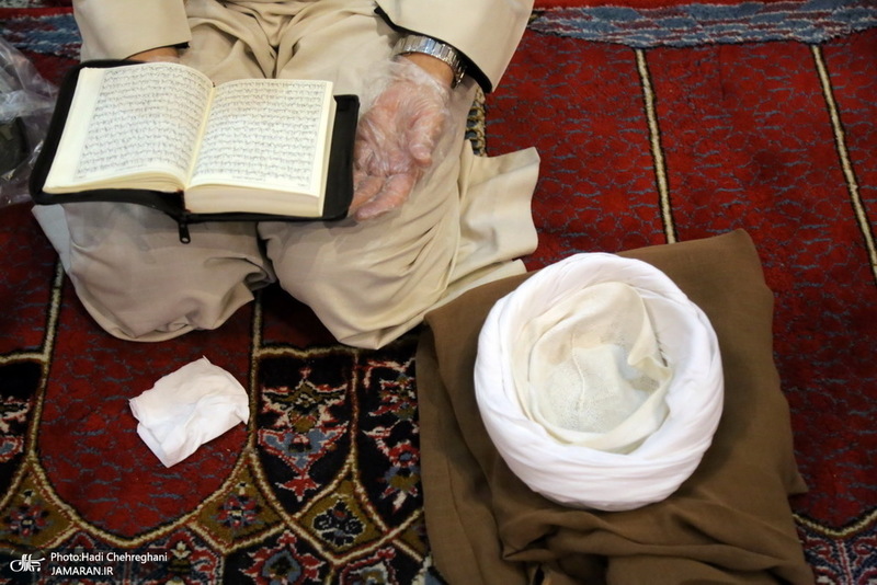 مراسم احیا شب بیست و سوم ماه مباررک رمضان در مصلای قدس قم