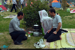 روز طبیعت در حرم مطهر حضرت امام خمینی(س) 