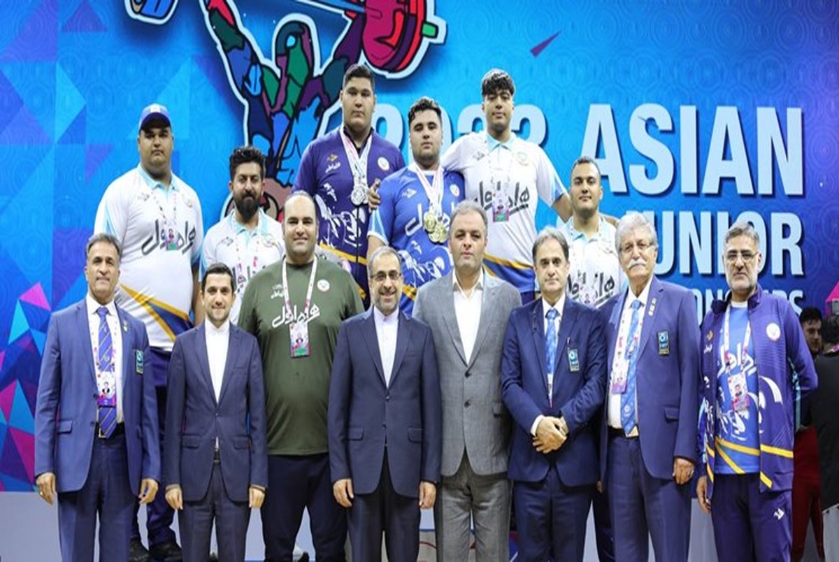 قهرمانی نوجوانان وزنه بردار ایران در آسیا