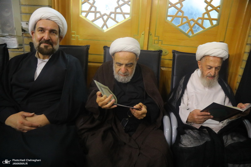 مراسم بزرگداشت رهبر شهید انقلاب در قم-۱