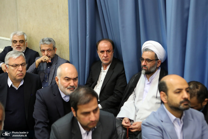 دیدار مسئولان نظام و میهمانان کنفرانس وحدت اسلامى‌ با رهبر معظم انقلاب