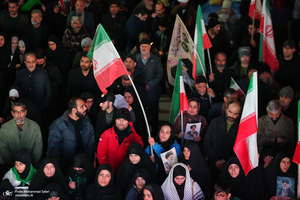 اجتماع حمایت از رزمندگان در مقابله با دشمن آمریکایی - صهیونی در پرند-۱