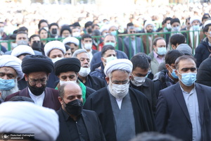 مراسم تشییع آیت الله العظمی صافی گلپایگانی (ره) در قم - 2