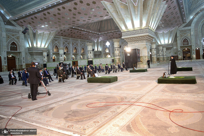 تجدید میثاق رئیس جمهور و اعضای دولت سیزدهم با آرمان های حضرت امام (س)