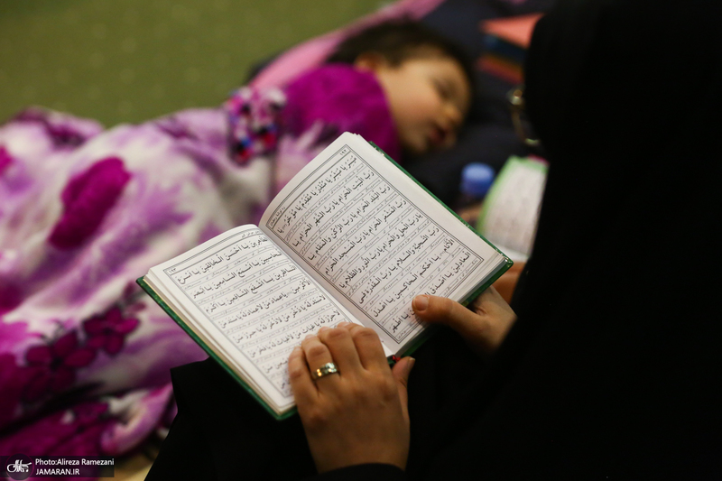 احیای شب بیست و یکم ماه مبارک رمضان در مصلی امام خمینی (ره) تهران