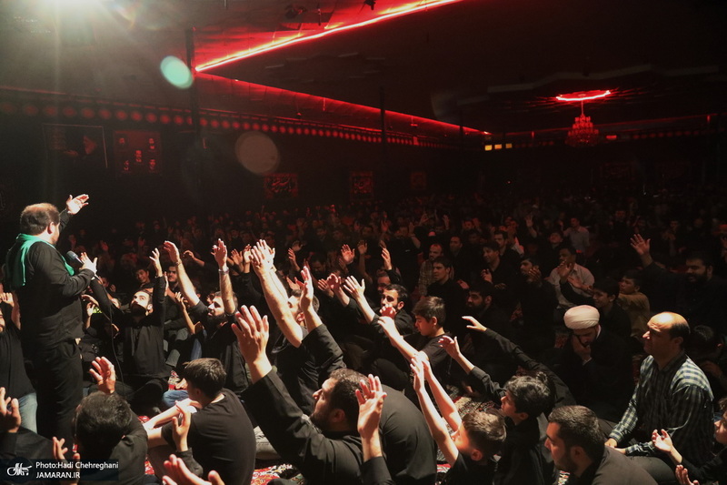 مراسم عزاداری ماه محرم در بیت مرحوم آیت الله العظمی هاشمی شاهرودی‎‎